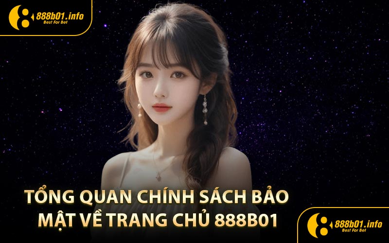 Tổng quan chính sách bảo mật về trang chủ 888B01